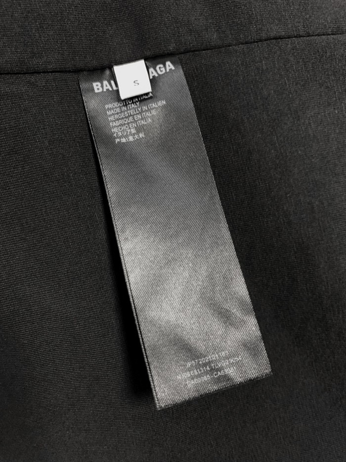 Balenciaga Political Campaign T-shirt Reverse Wear Embroidered Tee