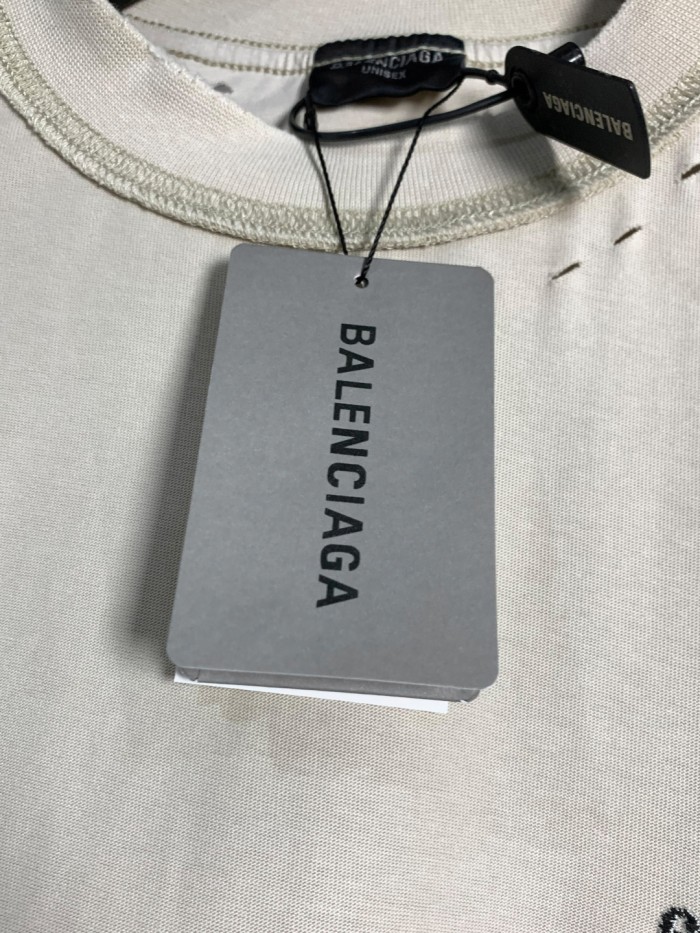 Balenciaga Political Campaign T-shirt Reverse Wear Embroidered Tee