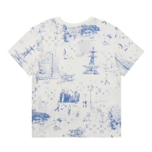 Louis Vuitton Dog Print T-shirts TX01