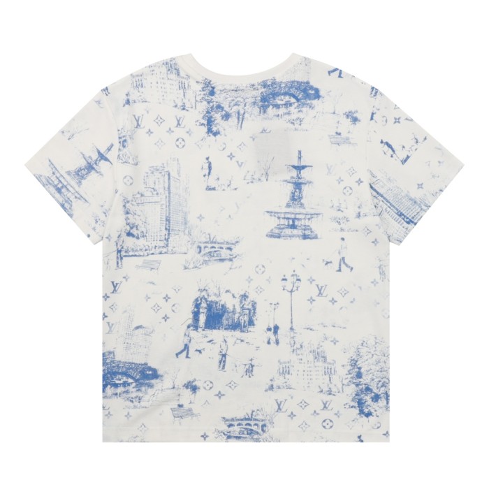 Louis Vuitton Dog Print T-shirts TX01