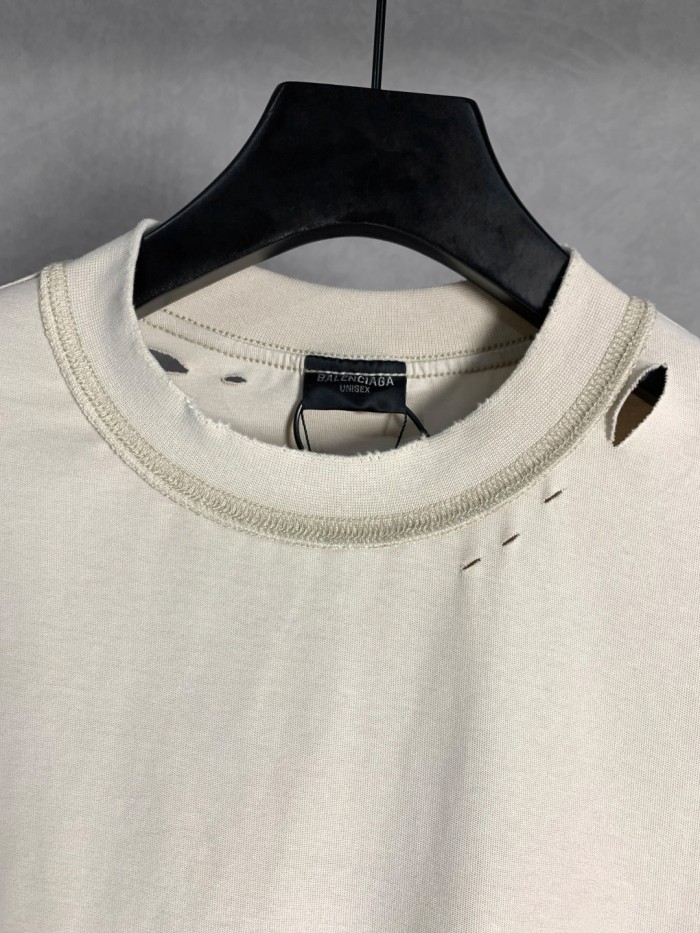 Balenciaga Political Campaign T-shirt Reverse Wear Embroidered Tee