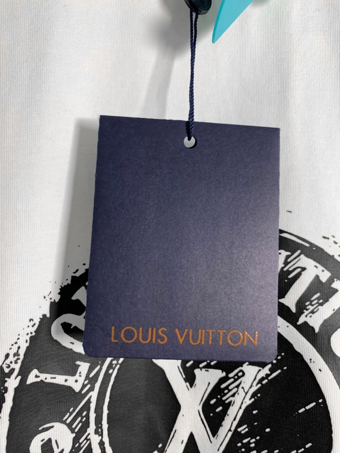 Louis Vuitton Stamp Print T-Shirts TX02