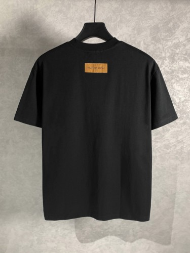Louis Vuitton Reflective Letter Hot Diamond Print T-Shirts TX03