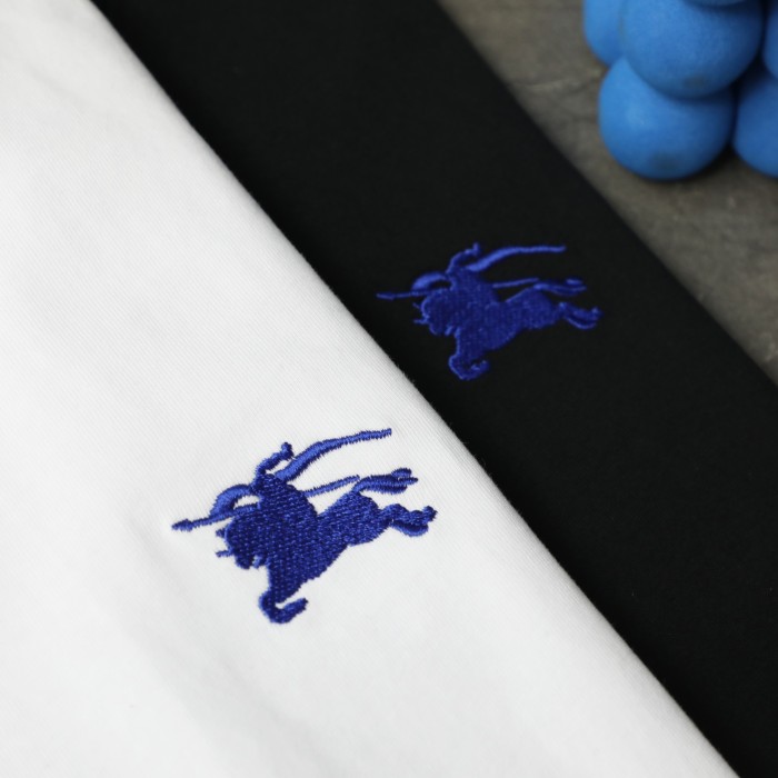 Burberry Classic Small Logo Embroidered T-shirts