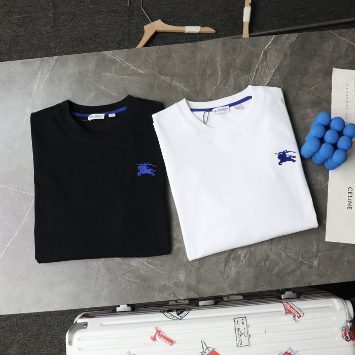 Burberry Classic Small Logo Embroidered T-shirts