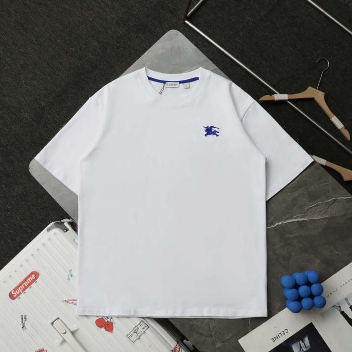 Burberry Classic Small Logo Embroidered T-shirts