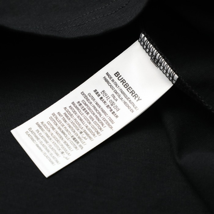 Burberry Classic Small Logo Embroidered T-shirts