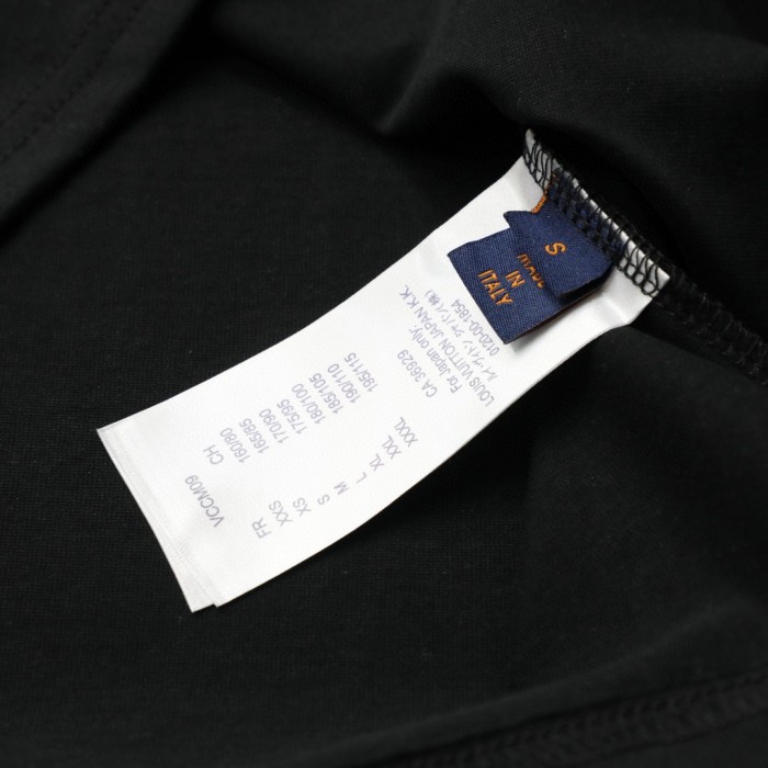 Louis Vuitton Logo Embossed Cotton T-Shirts