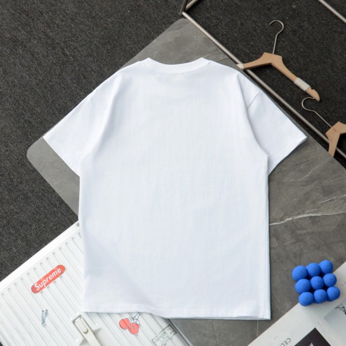 Loewe Logo Embroidery Relaxed Fit T-Shirt in Cotton