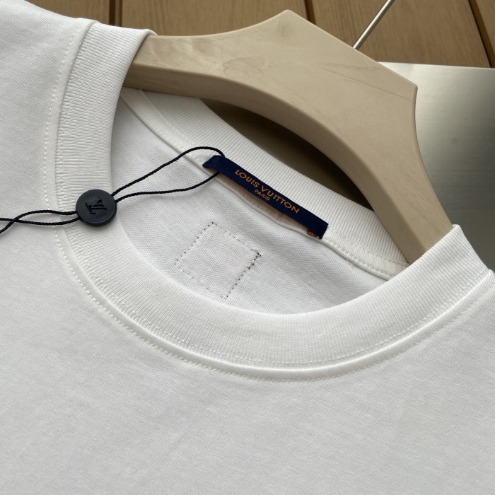 Louis Vuitton Flocked Heart Print T-Shirt