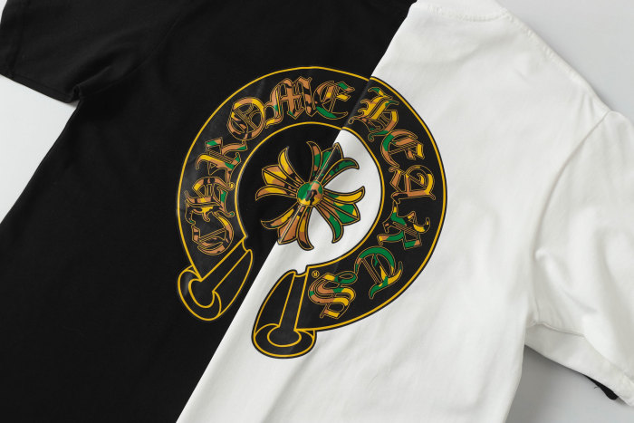 Chrome Hearts Triple Camo Cross Cemetery Short Sleeve Tee