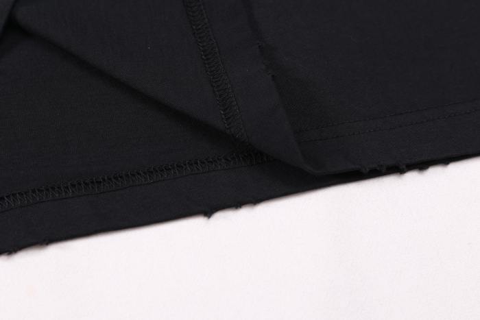 Balenciaga studded-logo T-shirt