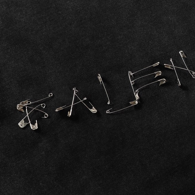 Balenciaga Old Paper Clip Safety Pin Tee Short Sleeve