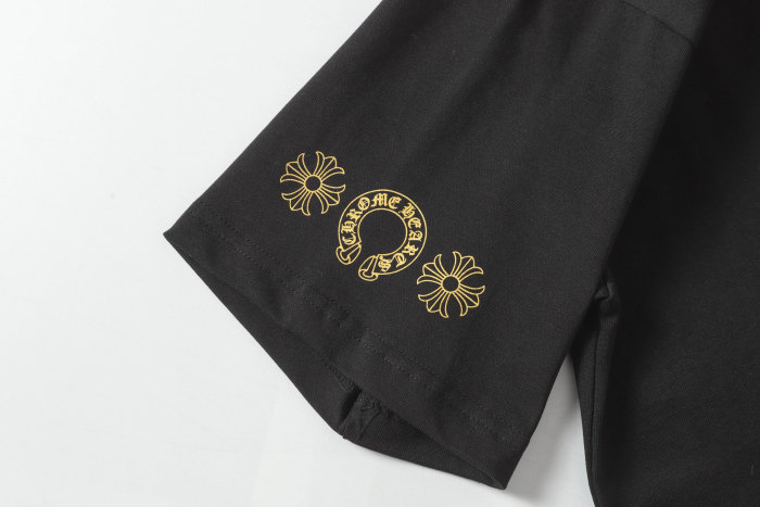 Chrome Hearts Triple Camo Cross Cemetery Short Sleeve Tee