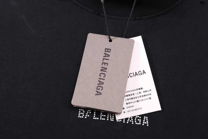 Balenciaga studded-logo T-shirt