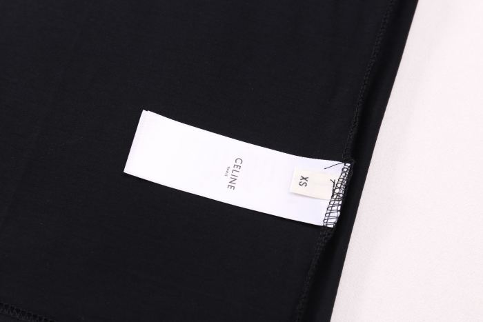 CELINE LOOSE T-SHIRT IN COTTON JERSEY