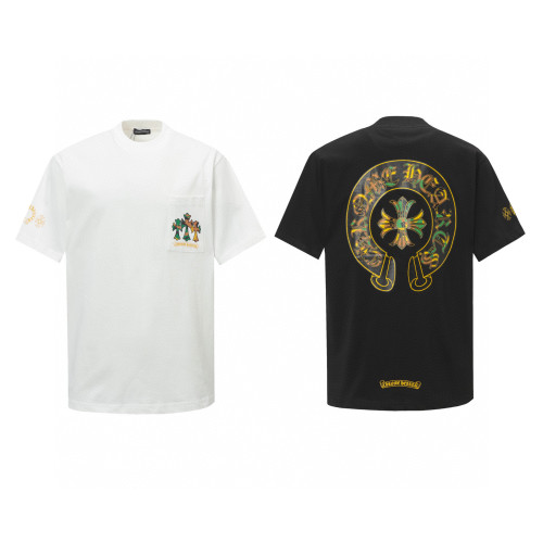 Chrome Hearts Triple Camo Cross Cemetery Short Sleeve Tee