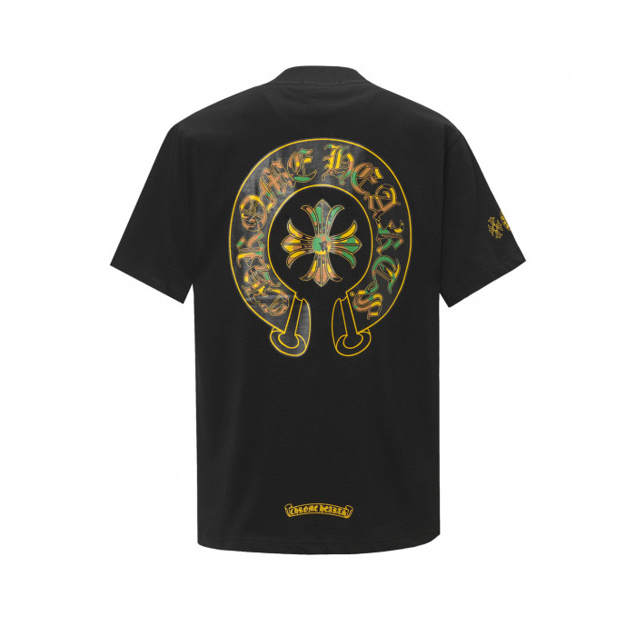 Chrome Hearts Triple Camo Cross Cemetery Short Sleeve Tee