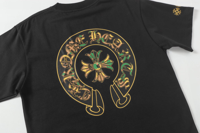 Chrome Hearts Triple Camo Cross Cemetery Short Sleeve Tee