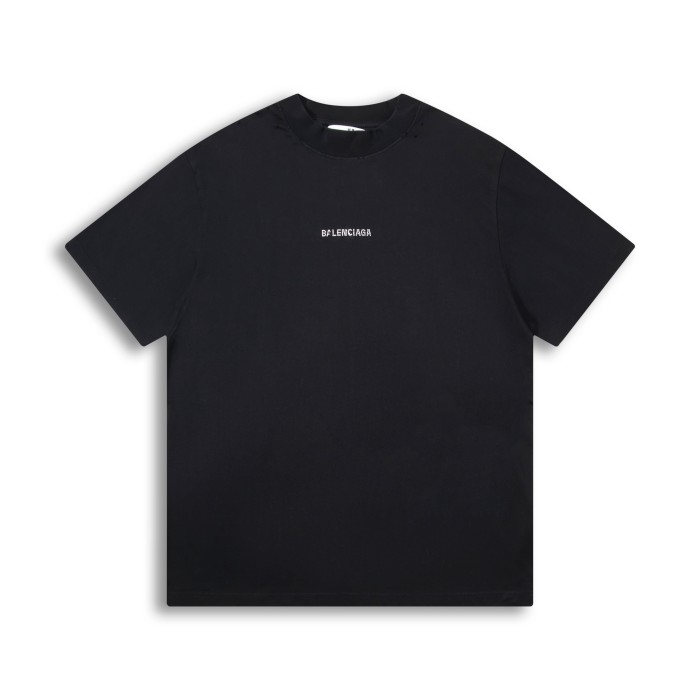 Balenciaga studded-logo T-shirt