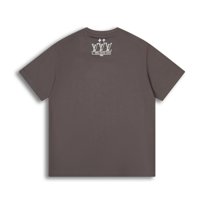 Louis Vuitton Washed Embellished Cotton T-Shirt