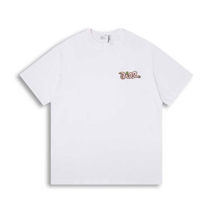 DIOR AND KAWS Cotton T-Shirt  Relaxed Fit
