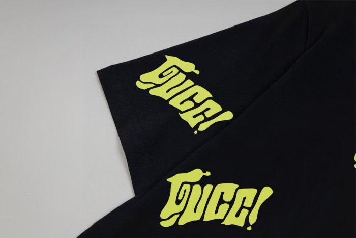 Gucci Logo Embroidered Cotton Jersey T-shirt