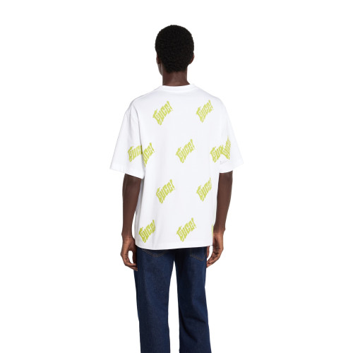 Gucci Logo Embroidered Cotton Jersey T-shirt