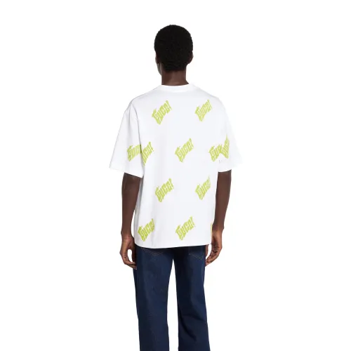 Gucci Logo Embroidered Cotton Jersey T-shirt