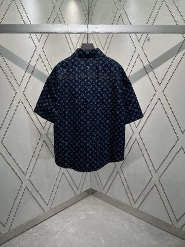 Louis Vuitton Monogram Jacquard Denim Short Sleeve