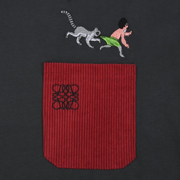 Loewe Crew Neck Short Sleeve T-shirt