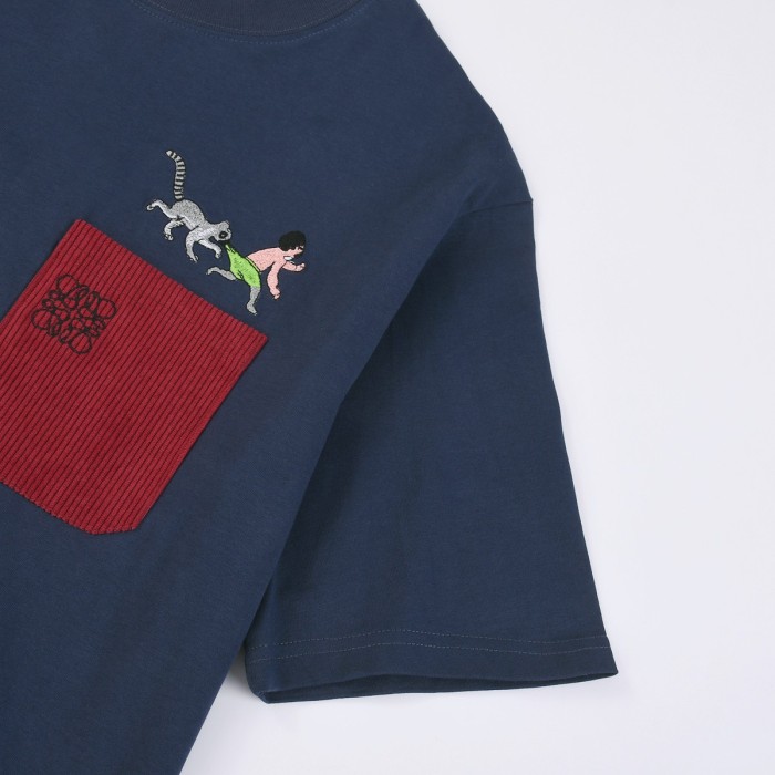 Loewe Crew Neck Short Sleeve T-shirt