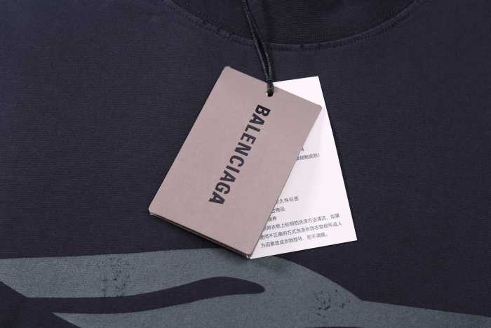 Balenciaga 3B Liquified Oversize t-shirt liquefied t-shirt oversized