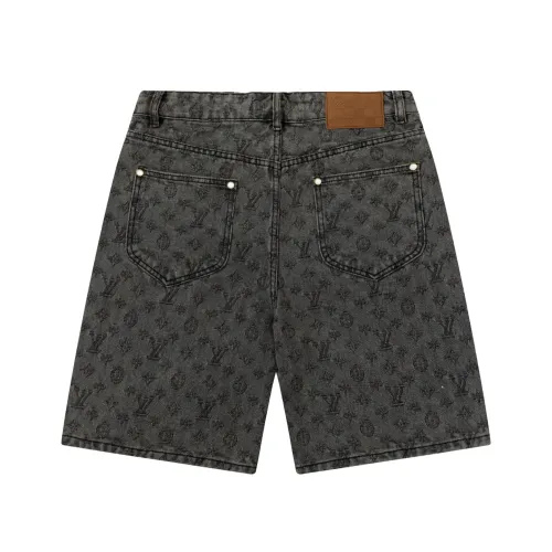 Louis Vuitton Obscure Jacquard Denim Shorts