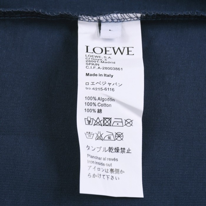 Loewe Crew Neck Short Sleeve T-shirt
