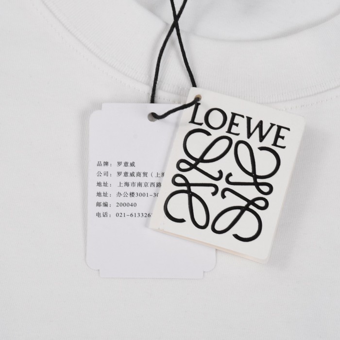 Loewe Crew Neck Short Sleeve T-shirt