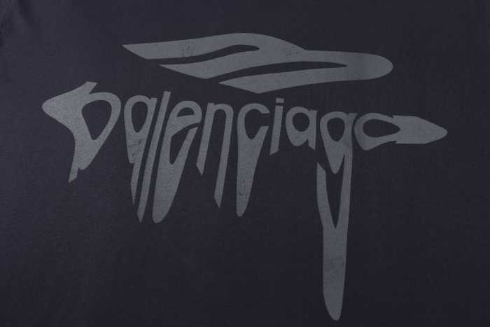 Balenciaga 3B Liquified Oversize t-shirt liquefied t-shirt oversized