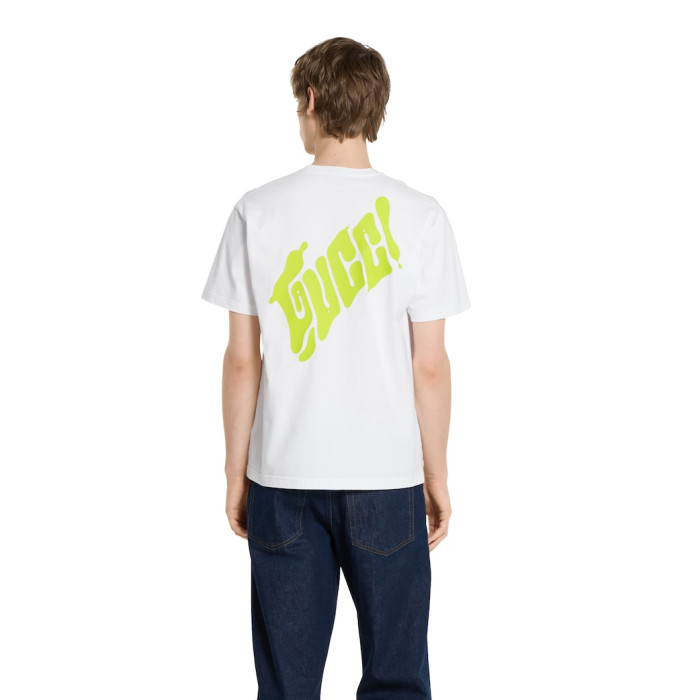 Gucci Logo Cotton Jersey T-shirt