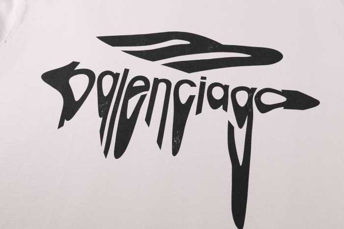 Balenciaga 3B Liquified Oversize t-shirt liquefied t-shirt oversized