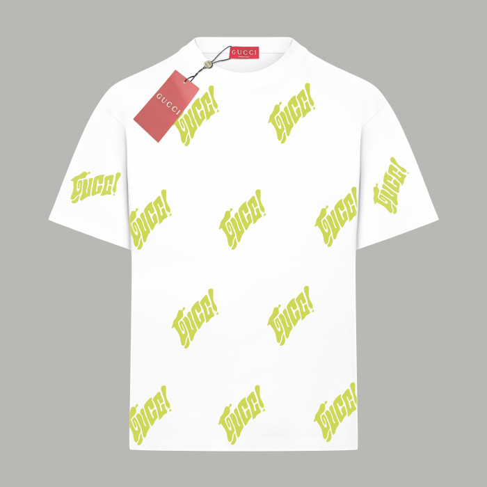 Gucci Logo Embroidered Cotton Jersey T-shirt