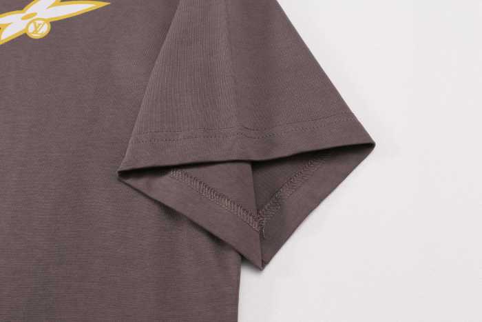 Louis Vuitton Washed Embellished Cotton T-Shirt