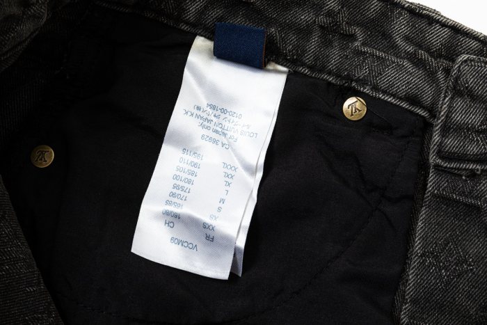 Louis Vuitton Obscure Jacquard Denim Short Sleeve Shirt