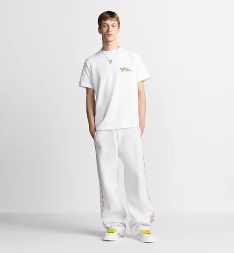 DIOR AND KAWS Cotton T-Shirt  Relaxed Fit