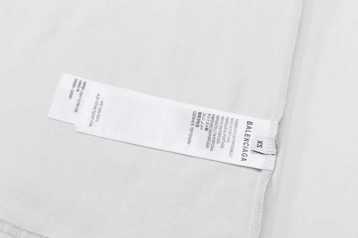 Balenciaga Paris High Heels Printed Short-sleeved T-shirt