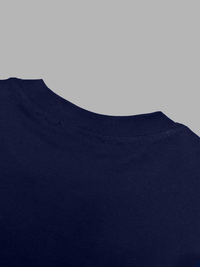 Louis Vuitton Logo Cotton Short-sleeved Embossed LV T-Shirt