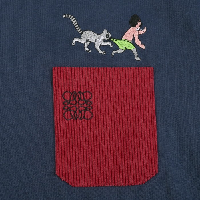 Loewe Crew Neck Short Sleeve T-shirt