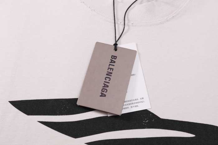Balenciaga 3B Liquified Oversize t-shirt liquefied t-shirt oversized