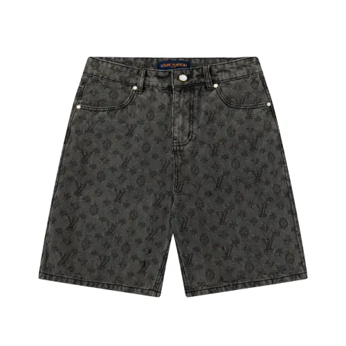 Louis Vuitton Obscure Jacquard Denim Shorts