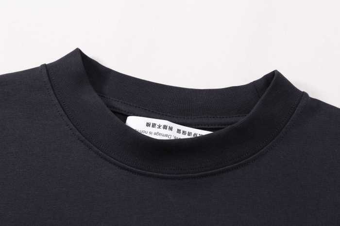 Balenciaga Men's Getaria T-shirt Oversized in Black Faded