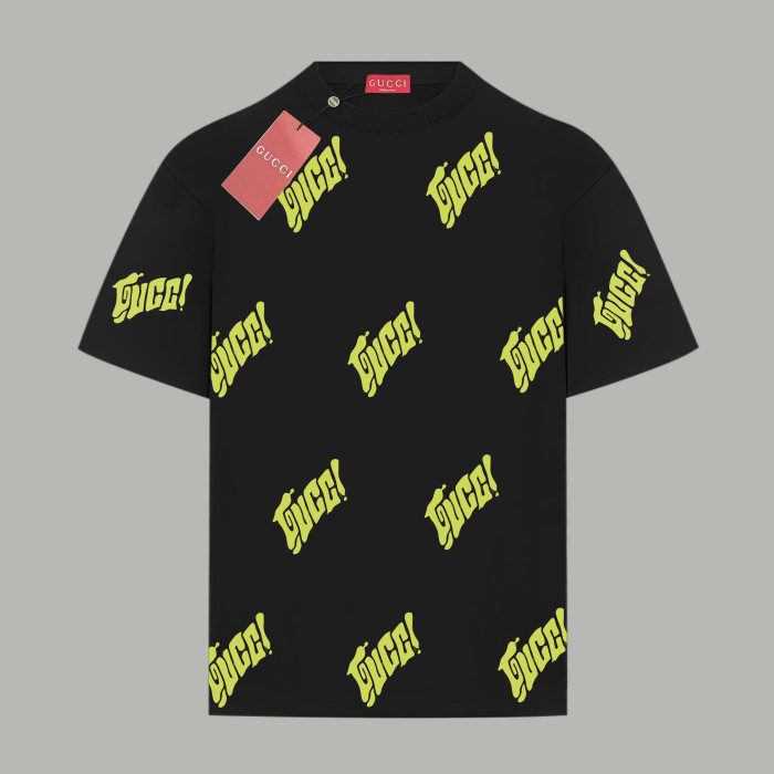 Gucci Logo Embroidered Cotton Jersey T-shirt